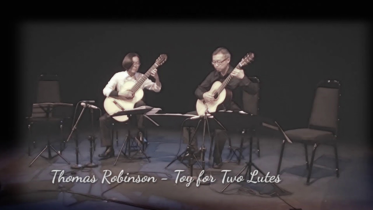 Toy for Two Lutes by Thomas Robinson. #GuitarDuet