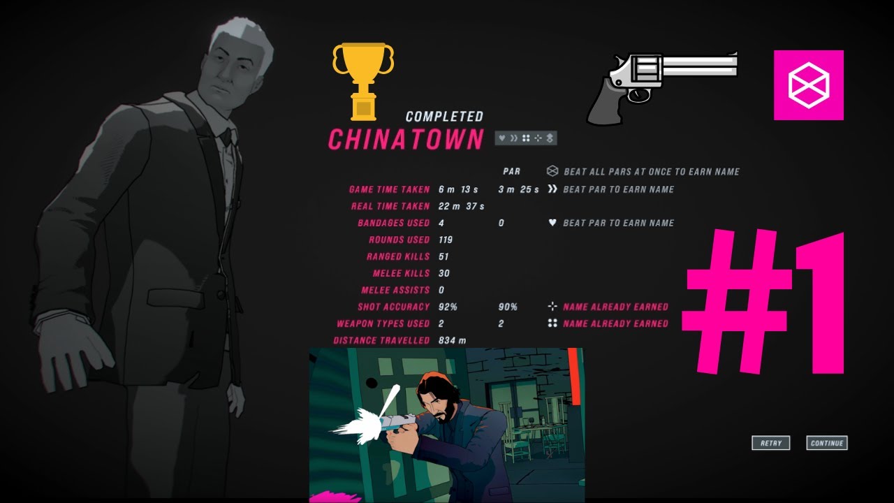 John Wick Hex Full Gameplay Part 1 - CHINATOWN