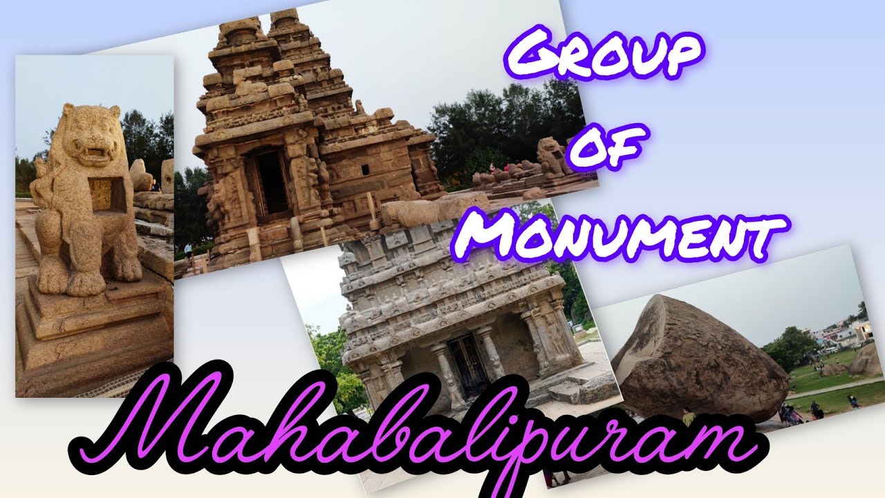 #Group of monument#Shore temple#Krishna's Butterball#mahabalipuram #unescoworldheritage 