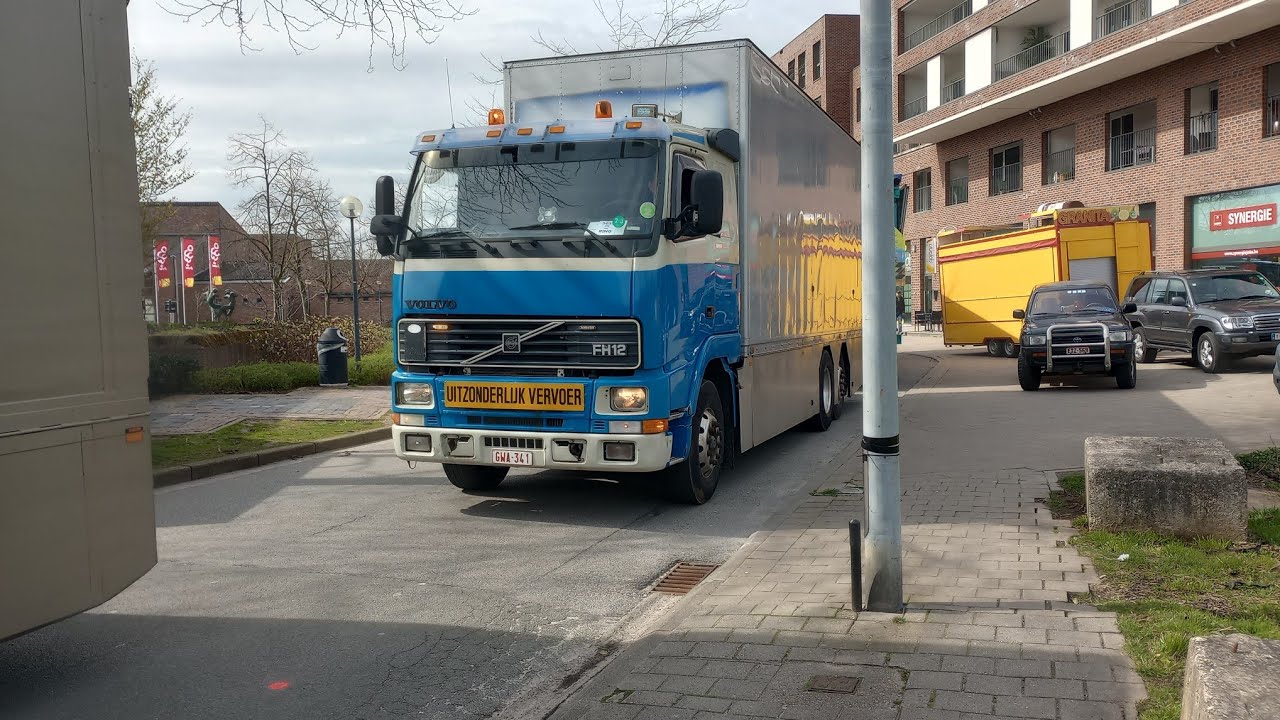 Palmenmarkt kermis Geel 2023 transport en opbouw deel 4