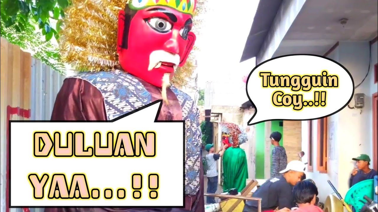 Ondel Ondel Kelu4r K4nd4ng | Sanggar Neng Betawi | Keliling Kampung | Video Lucu