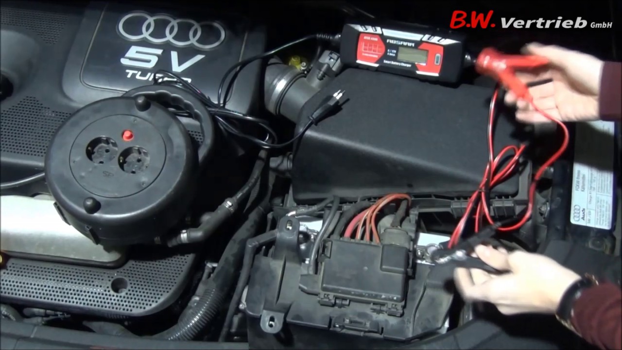 Batterieladegerät 6/12V: Vorstellung und Benutzung