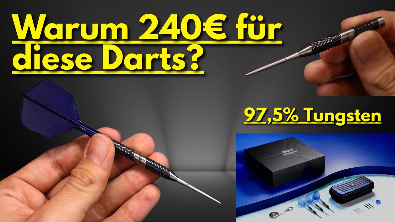 🎯 DIE TEUERSTEN STEELDARTS DER WELT IM TEST! 🔥💸 TARGET 975 ULTRA MARINE. UNBOXING UND SCOLIA TEST! 👀