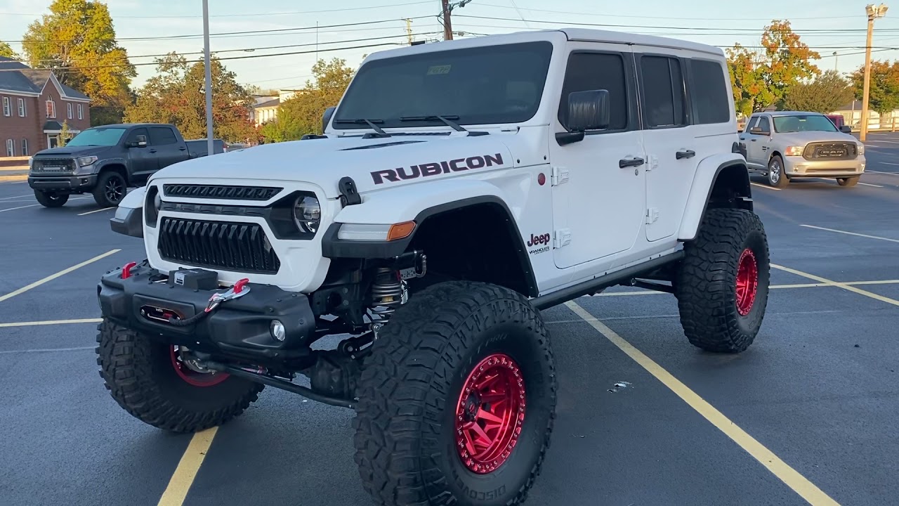 2021 Jeep Rubicon with 40 inch Tires