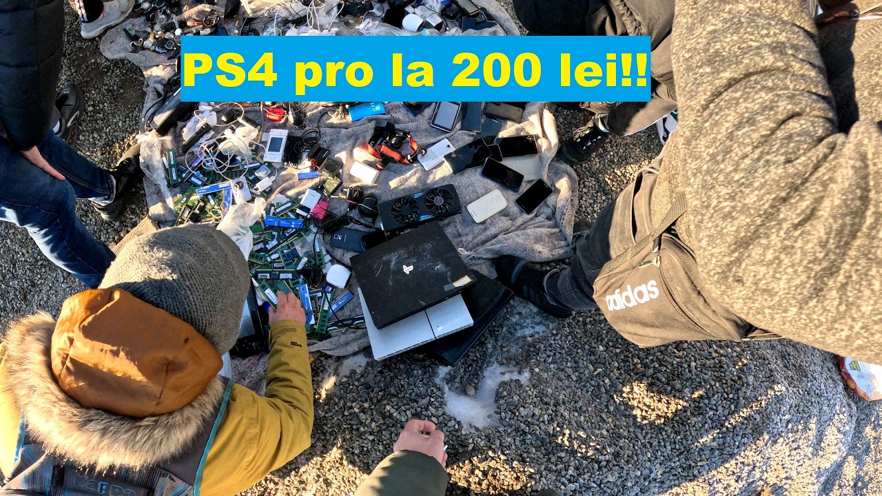 Ce am gasit la prima vizita in piata din Hunedoara?!Aici e raiul consolelor!!
