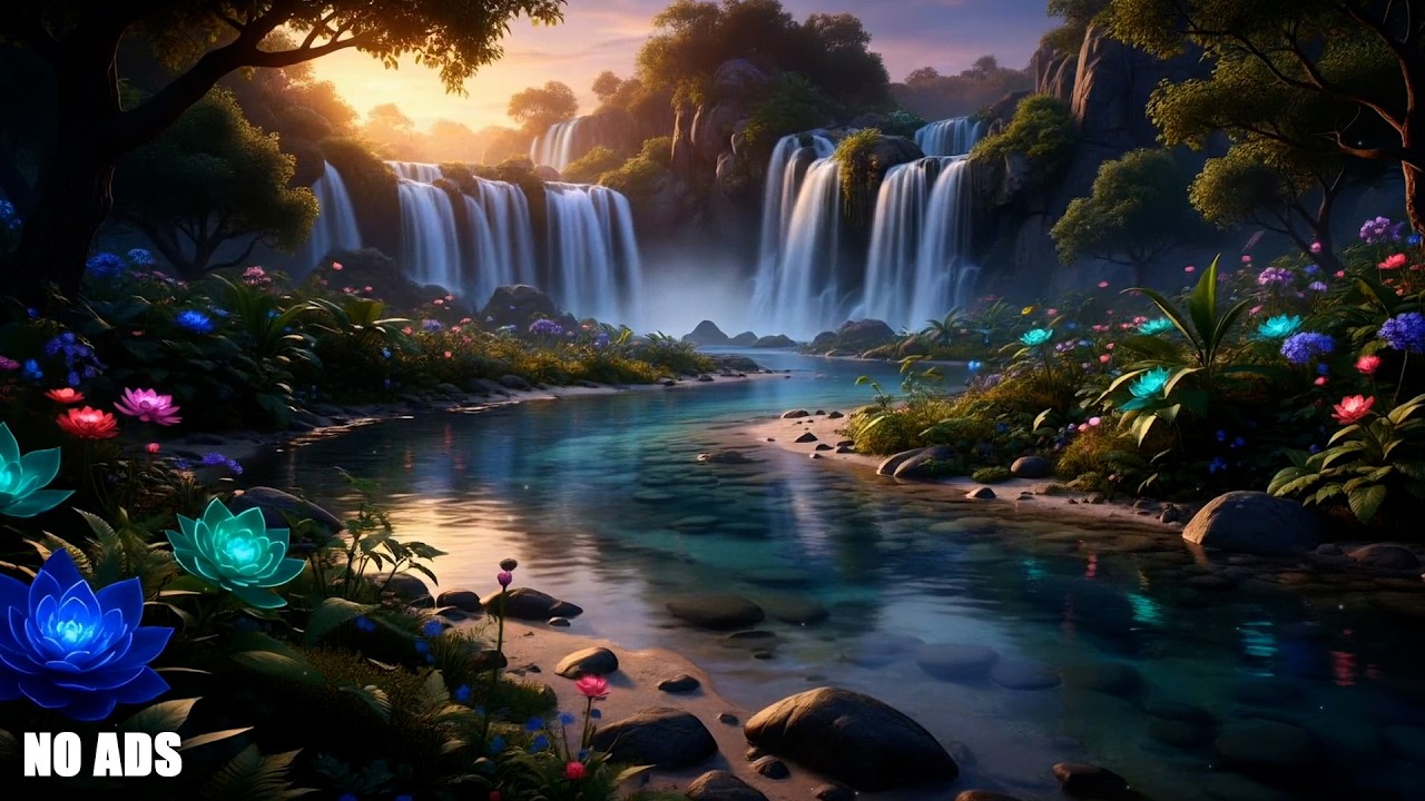 Soothing River Sounds & Piano 🌊 Calm Your Mind and Sleep Better Tonight