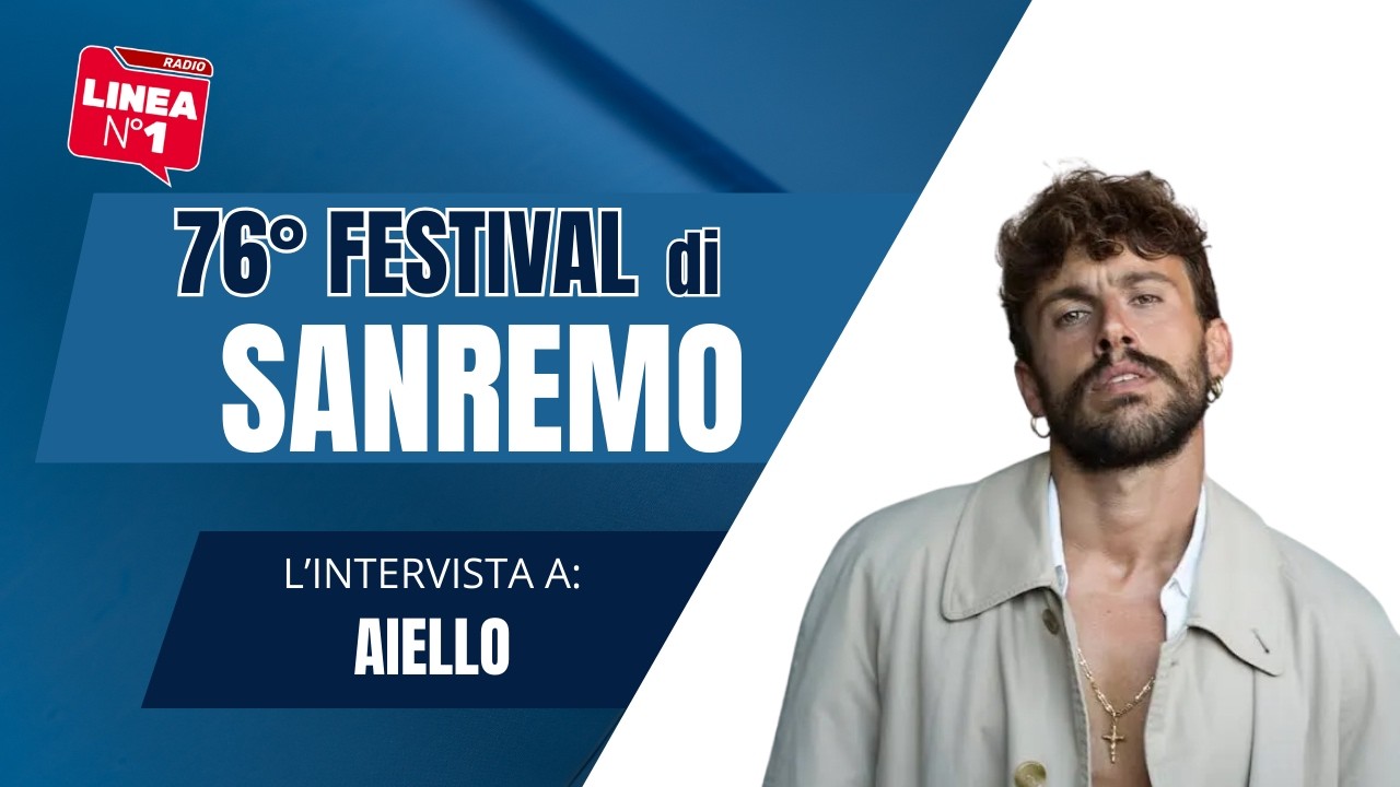 L'intervista ad Aiello - Radio Linea n°1 a Sanremo 2026 extra