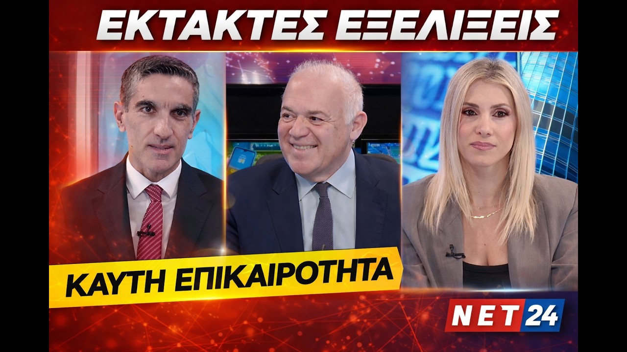 NET24 PART 1 ΒΑΣ. ΤΑΛΑΜΑΓΚΑΣ, ΔΩΡΑ ΤΣΑΜΠΑΖΗ, ΜΑΝΟΣ ΟΙΚΟΝΟΜΙΔΗΣ #ΣΑΜΑΡΑΣ # ΝΔ #ΠΑΣΟΚ #ΤΕΜΠΗ #ΕΛΛΑΔΑ