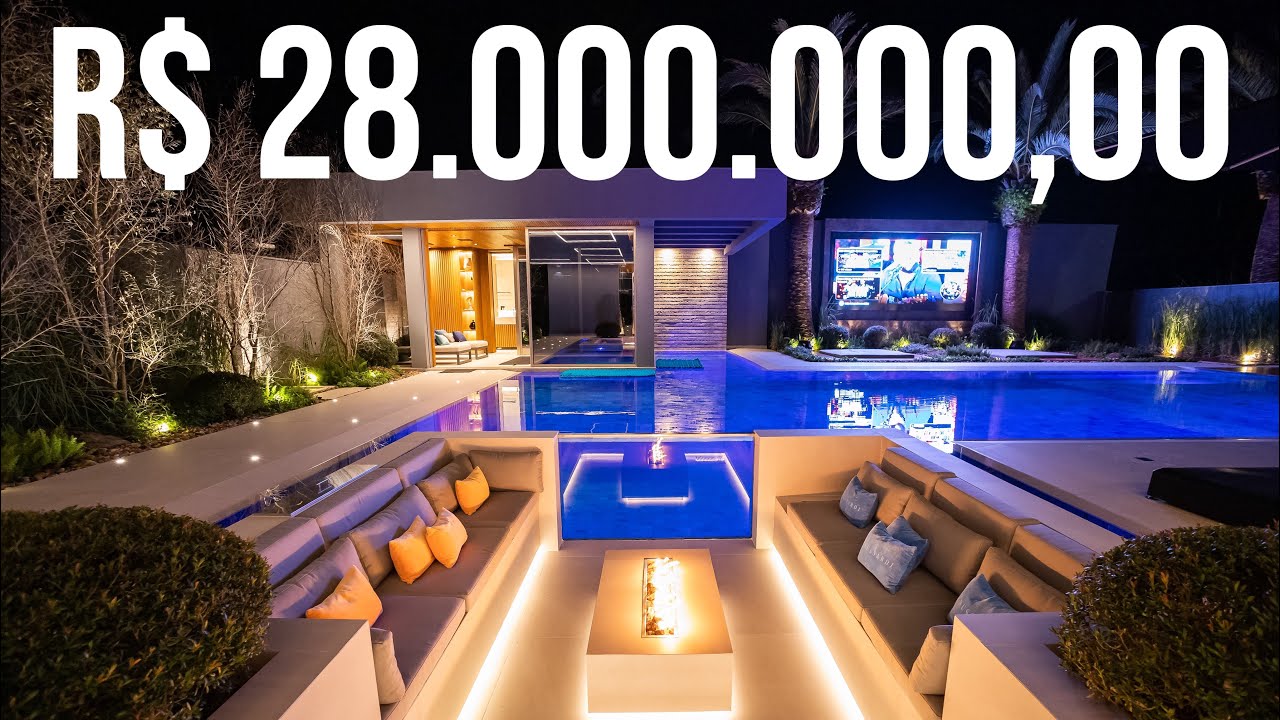 A MANS&Atilde;O DE R$ 28 MILH&Otilde;ES NO JARDIM ACAPULCO QUE VAI TE DEIXAR SEM PALAVRAS |6 SU&Iacute;TES E DESIGN &Uacute;NICO