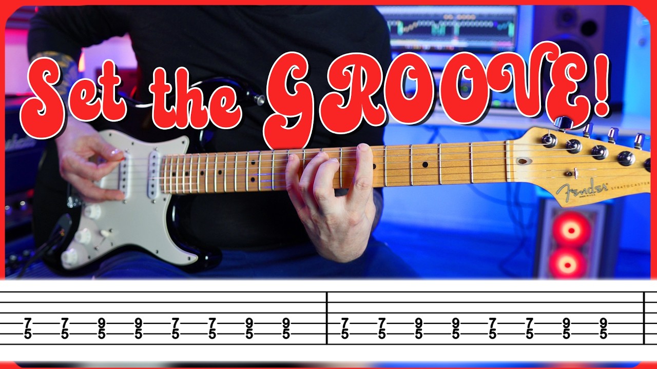 BLUES Shuffle INTRO in A (EASY & TASTY)