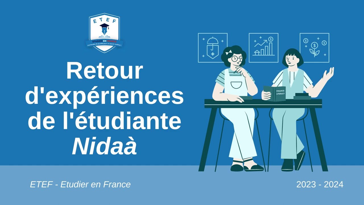 Etude en France : Retour d'expérience de l'étudiante Nidaà (Maroc)