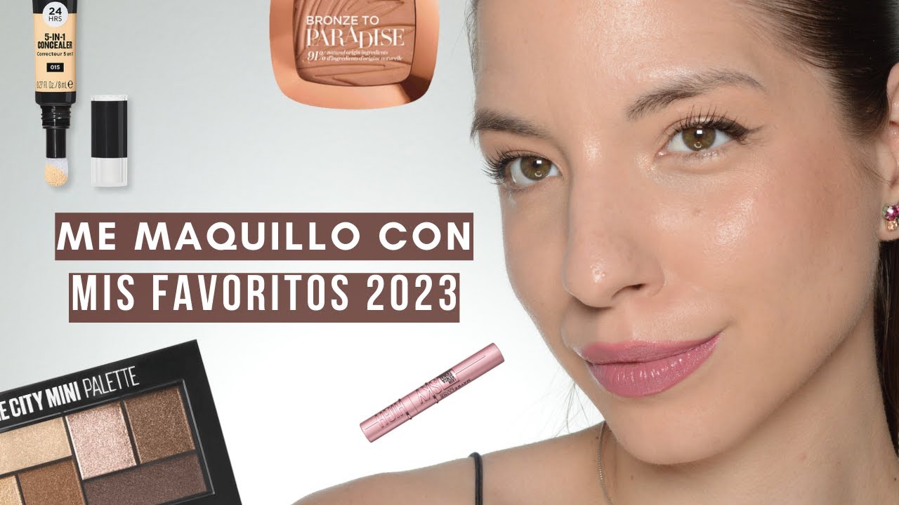 MI MAQUILLAJE MAS USADO DEL 2023 - apto principiantes! full farmacia, Revlon, Maybelline, Loreal