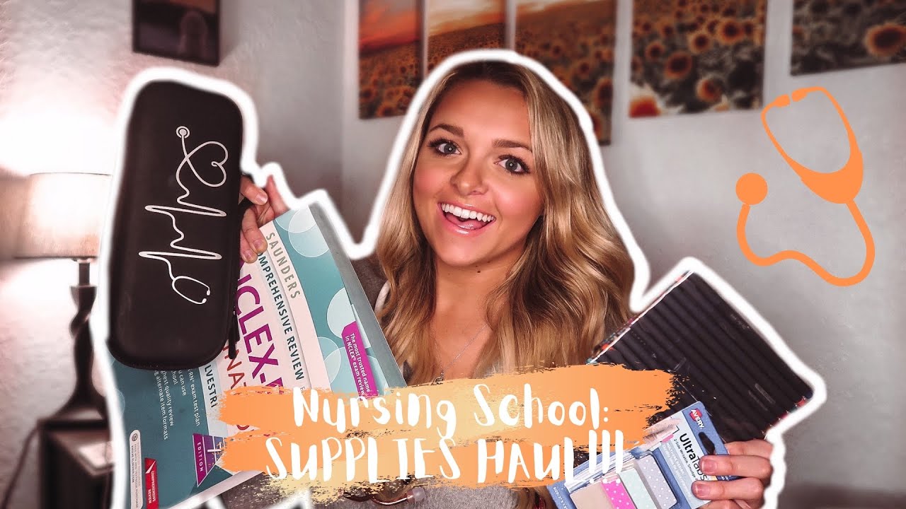 NURSING SCHOOL SUPPLIES HAUL | Clinical Supplies, Planner, Etc.