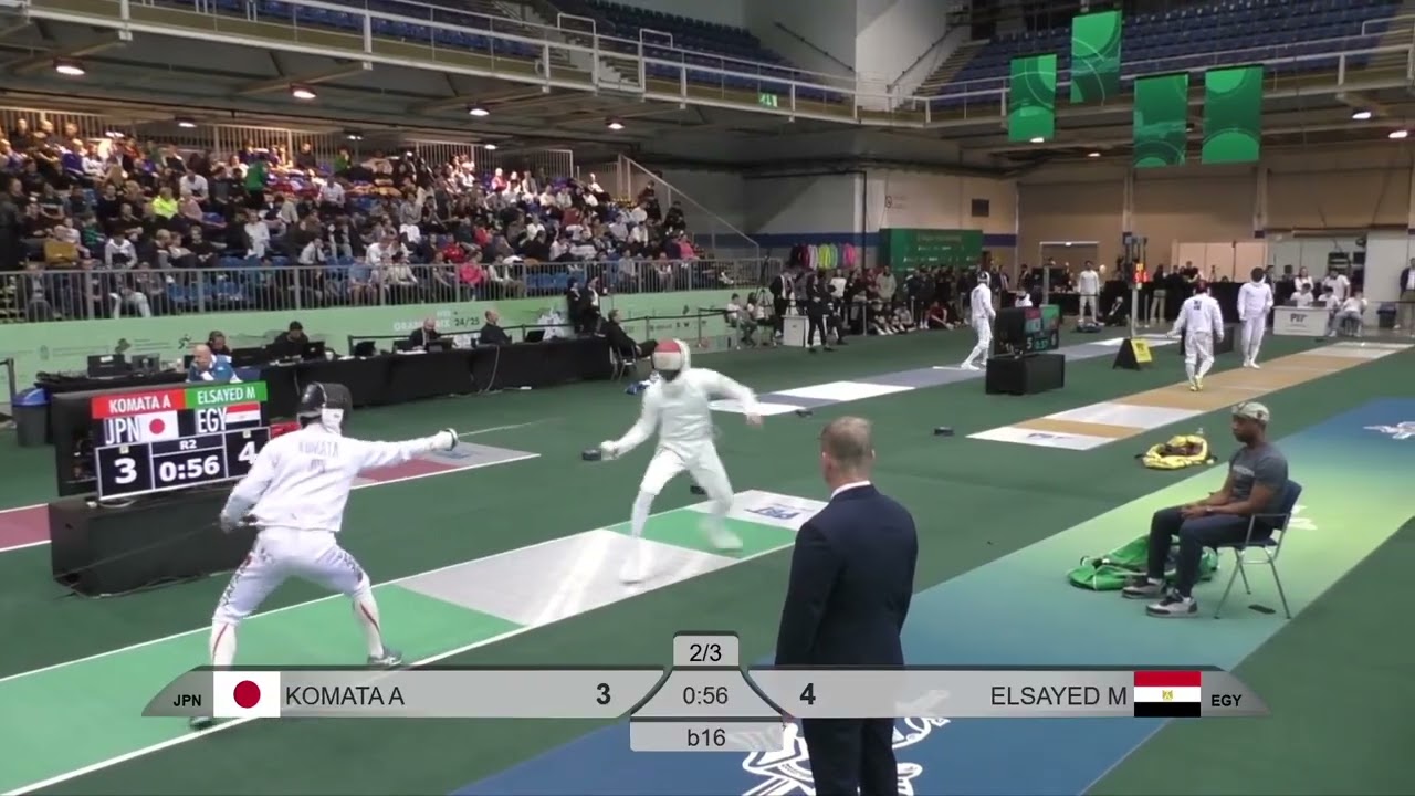 2025 112 SME WESTEND Grand Prix, Budapest KOMATA Akira vs ELSAYED Mohamed