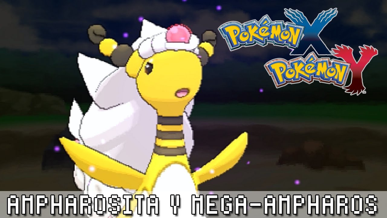 Pokémon X / Y ۩ Ampharosita y Mega-Ampharos