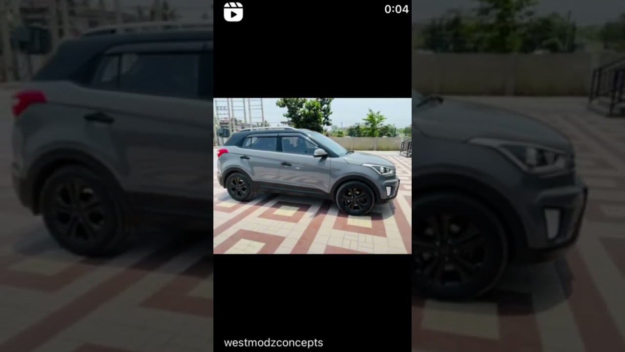 Creta Full body wrap Nardo grey .. #wrapcar #wrapinjectors #cretalover