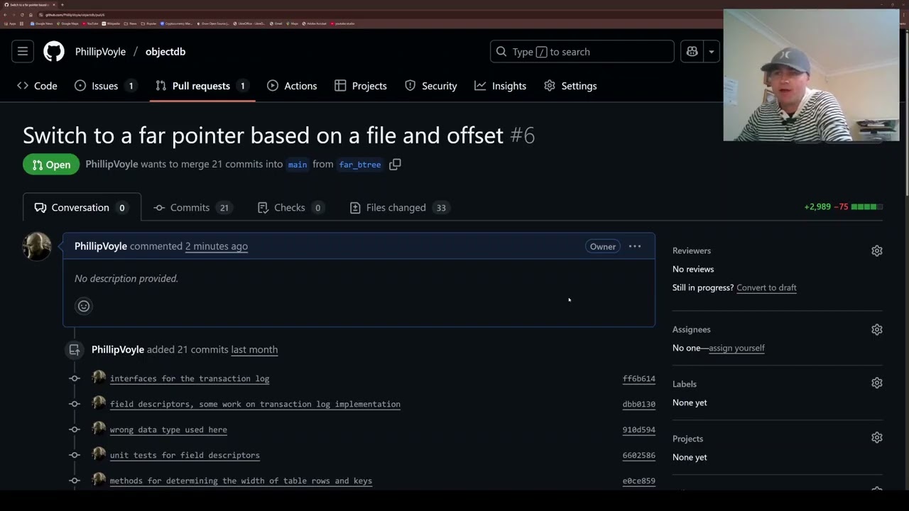 21 June 2025 - An object database from the ground up - far pointer almost there