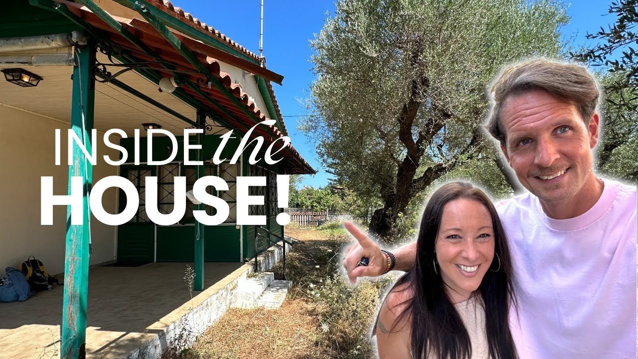 Первый взгляд на отремонтированную греческую виллу!