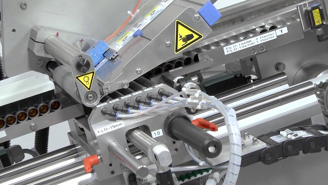 HERMA - Special labelling machine for tubes