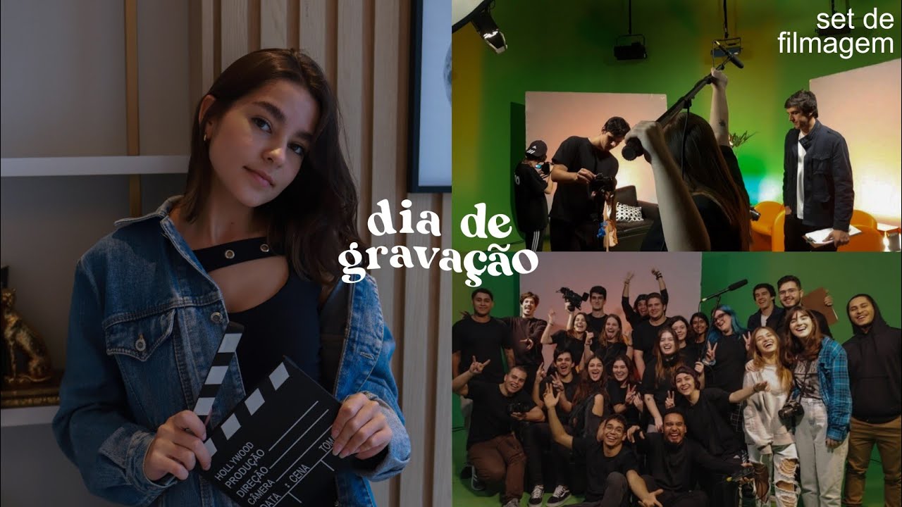 Vlog | Como funciona um set de filmagem na faculdade de cinema?