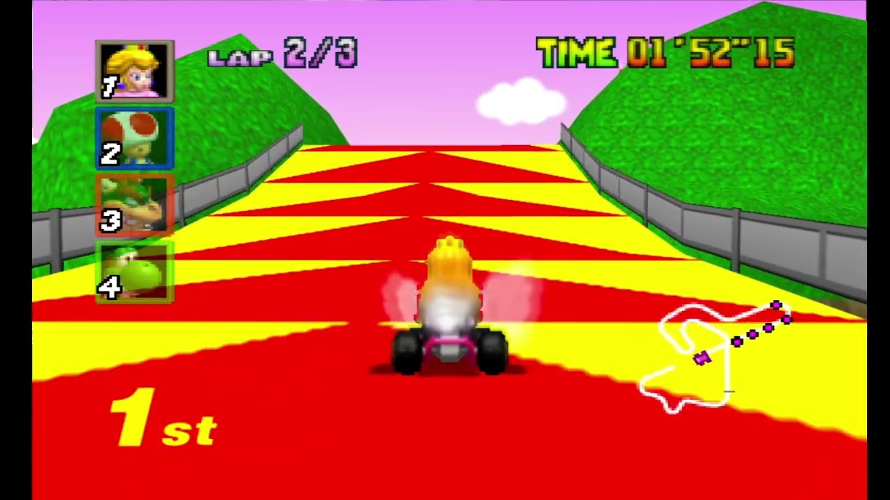 Mario Kart 64 - Star Cup (150 cc) - Playthrough