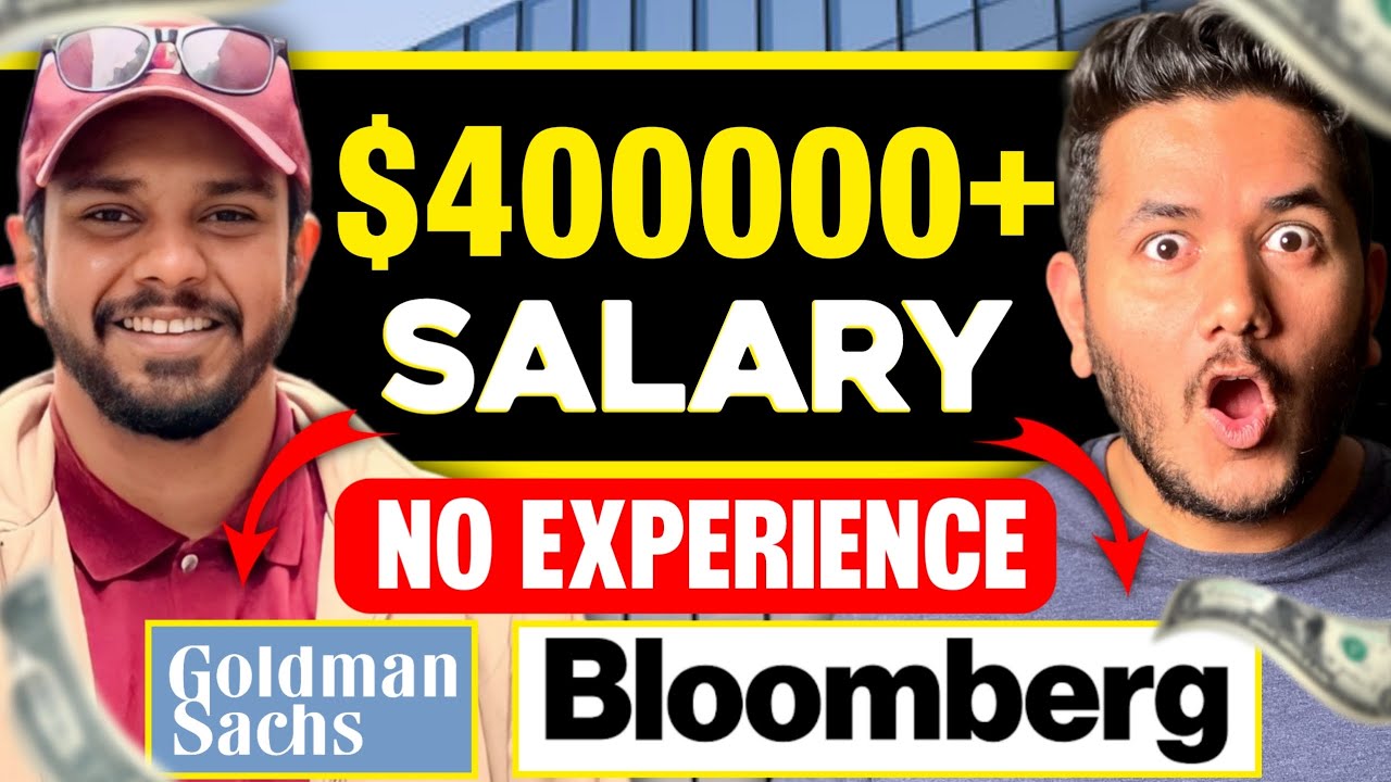 🔥 Inspiring Journey - INDIA To BLOOMBERG NYC! $400000+ SALARY | Guide To Crack FinTech Interviews