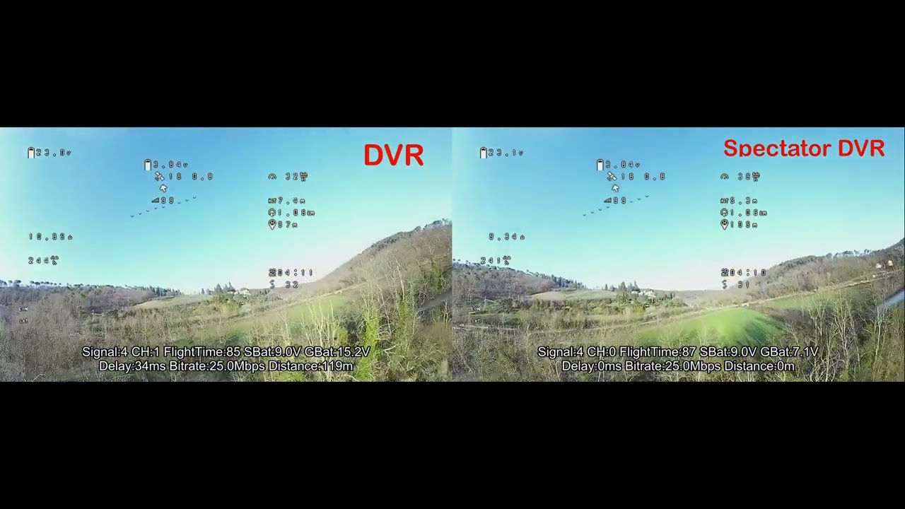 WALKSNAIL share mode test and comparison   #simofly #simoflyfpv #walksnail #caddxfpv #avatarhd