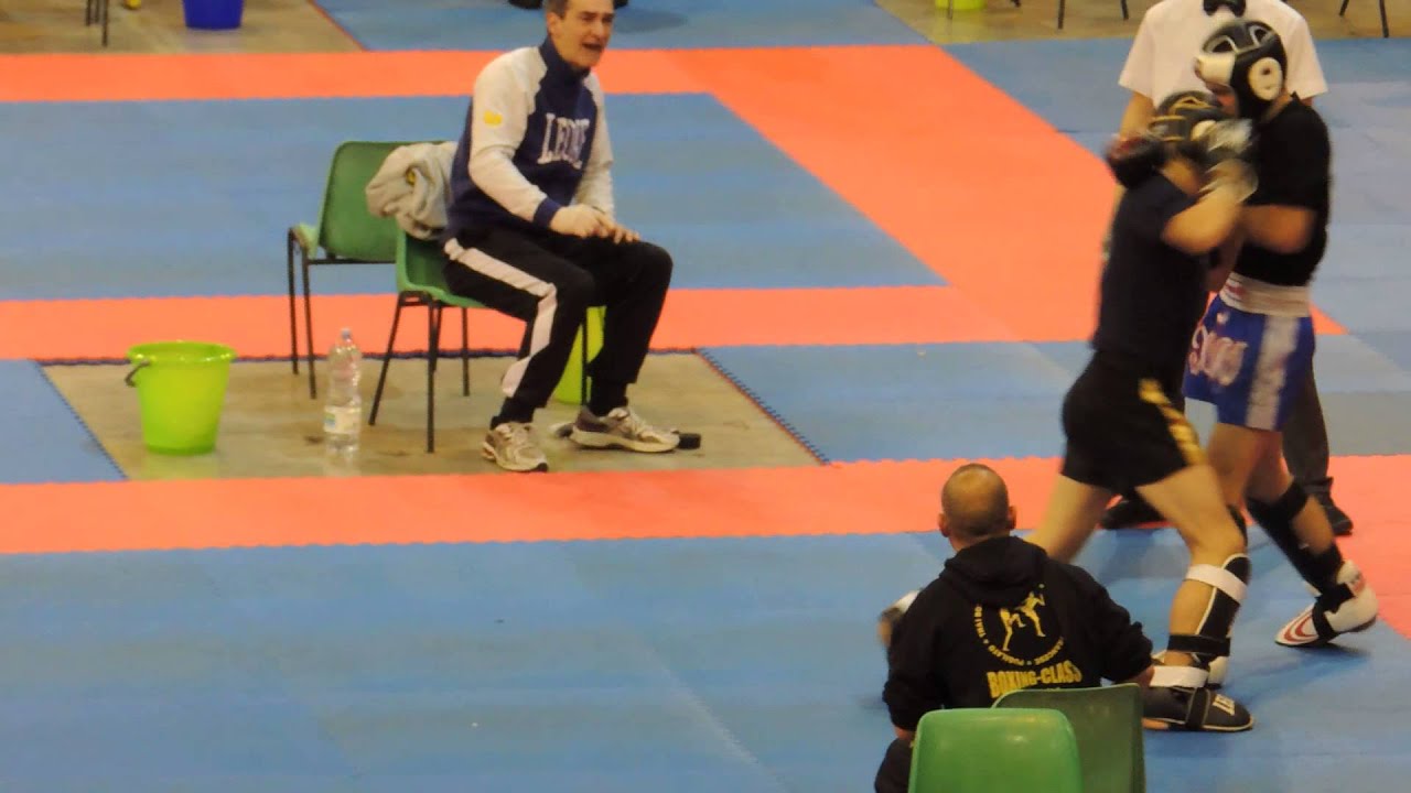 1/4 Francesco Campana - Finale Campionato Italiano 2013 - Kick Light 67kg