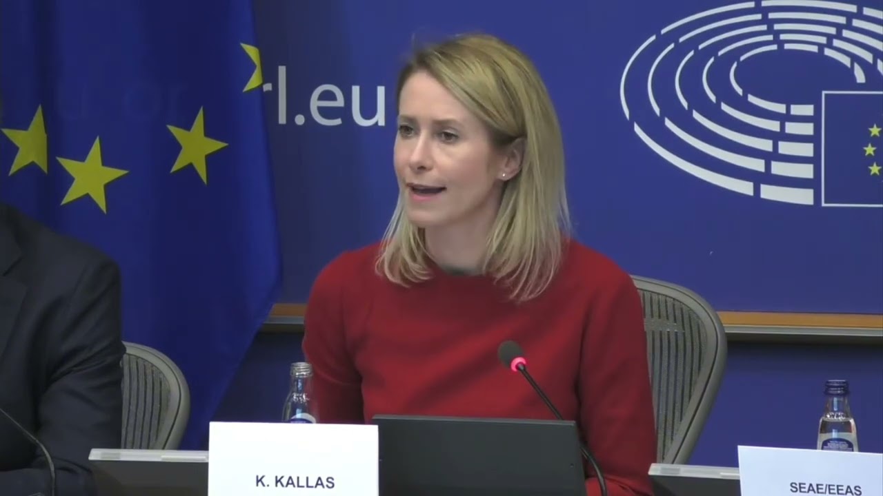 Kaja Kallas Debates European Foreign Policy