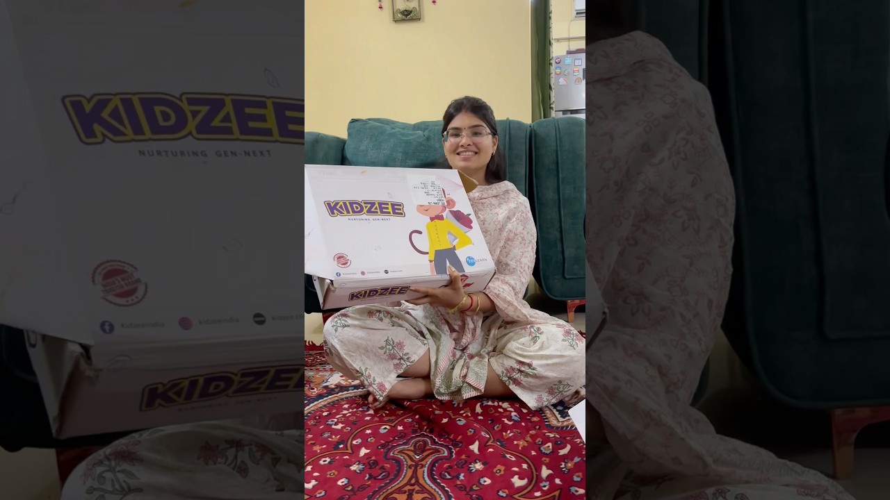 Kidzee preschool kit unboxing🤷🏻‍♀️🥳🧑‍🏫
