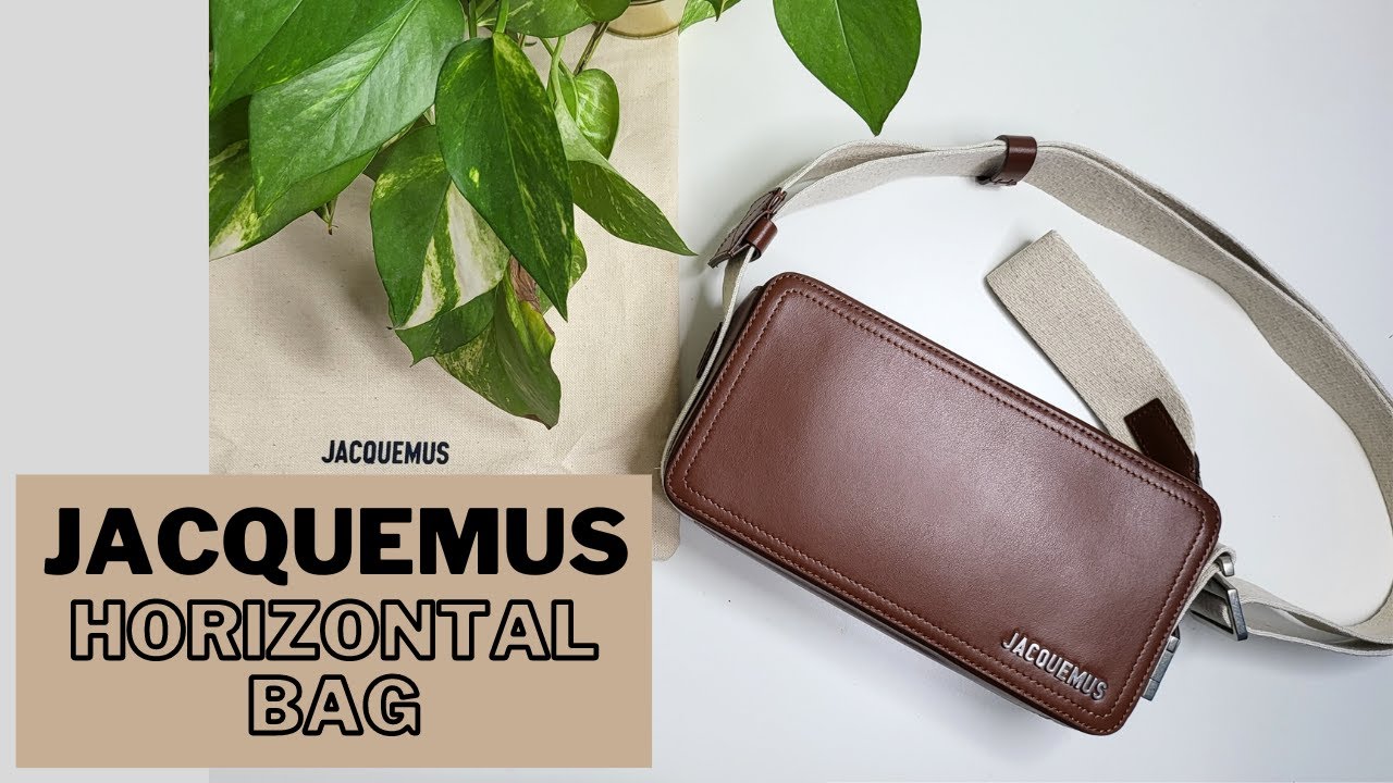 JACQUEMUS HORIZONTAL BAG UNBOXING