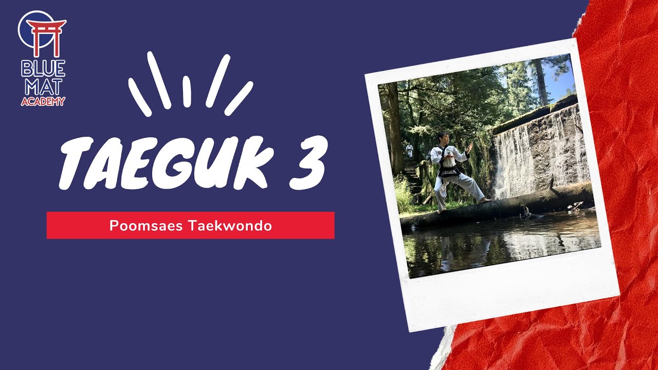 Taeguk 3 Moo Duk Kwan Taekwondo 