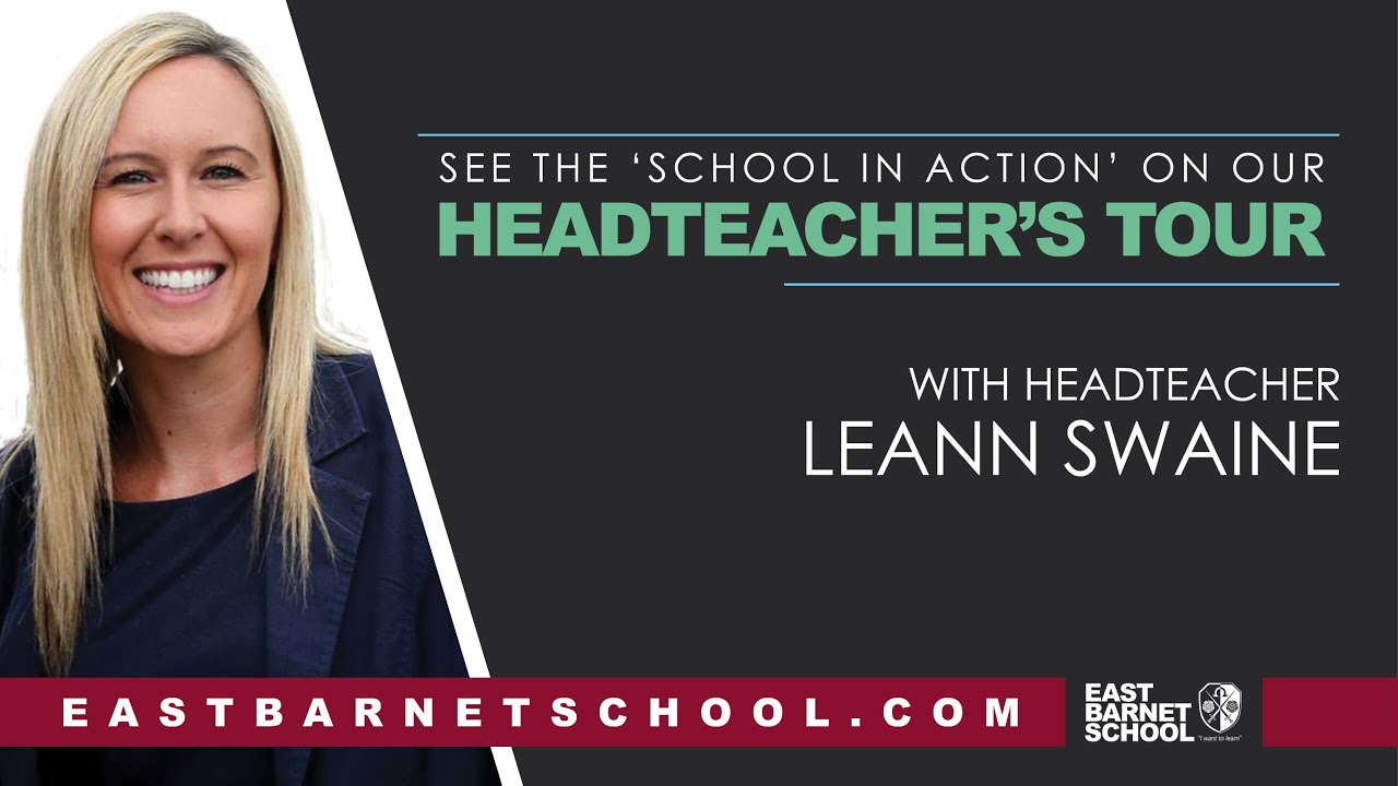 'School in Action' - Headteacher's Tour with Leann Swaine