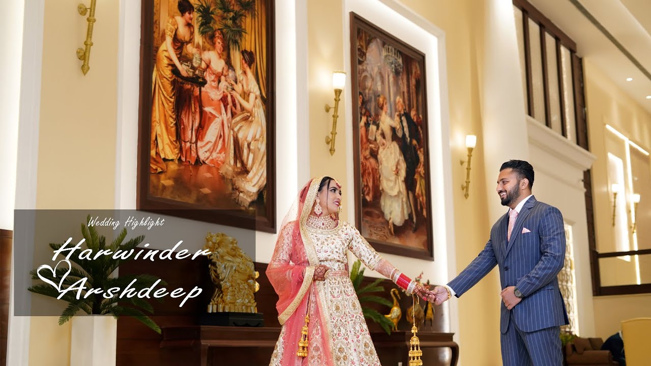 Best Cinematic video 2022 || Harwinder Weds Arshdeep || Punjabi highlight Happy Photo Point Amritsar