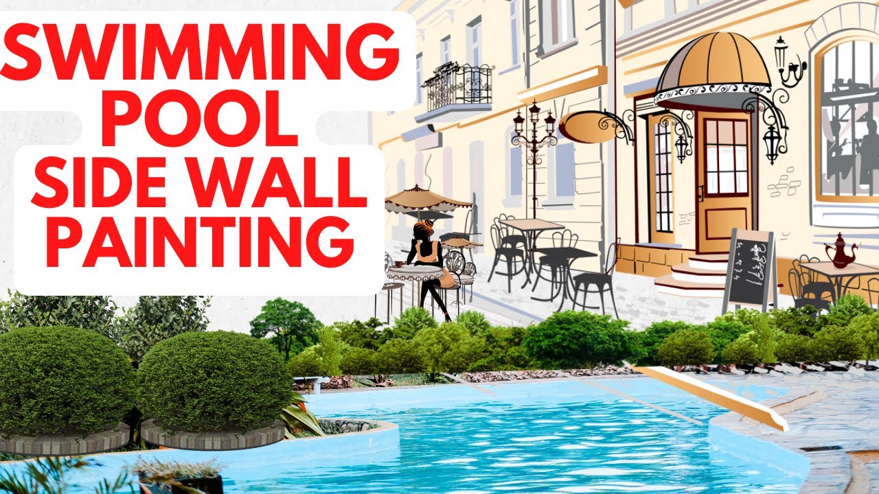 Graffiti Wall Painting | Air Brush Effects Painting, Swimming Pool Wall Painting @WallPaintingMumbai