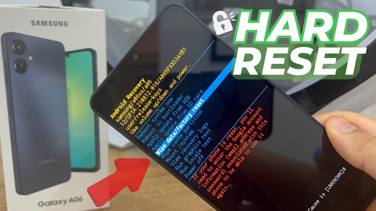 Factory Reset Samsung Galaxy A06 UPDATED | Hard Reset Samsung Galaxy A06