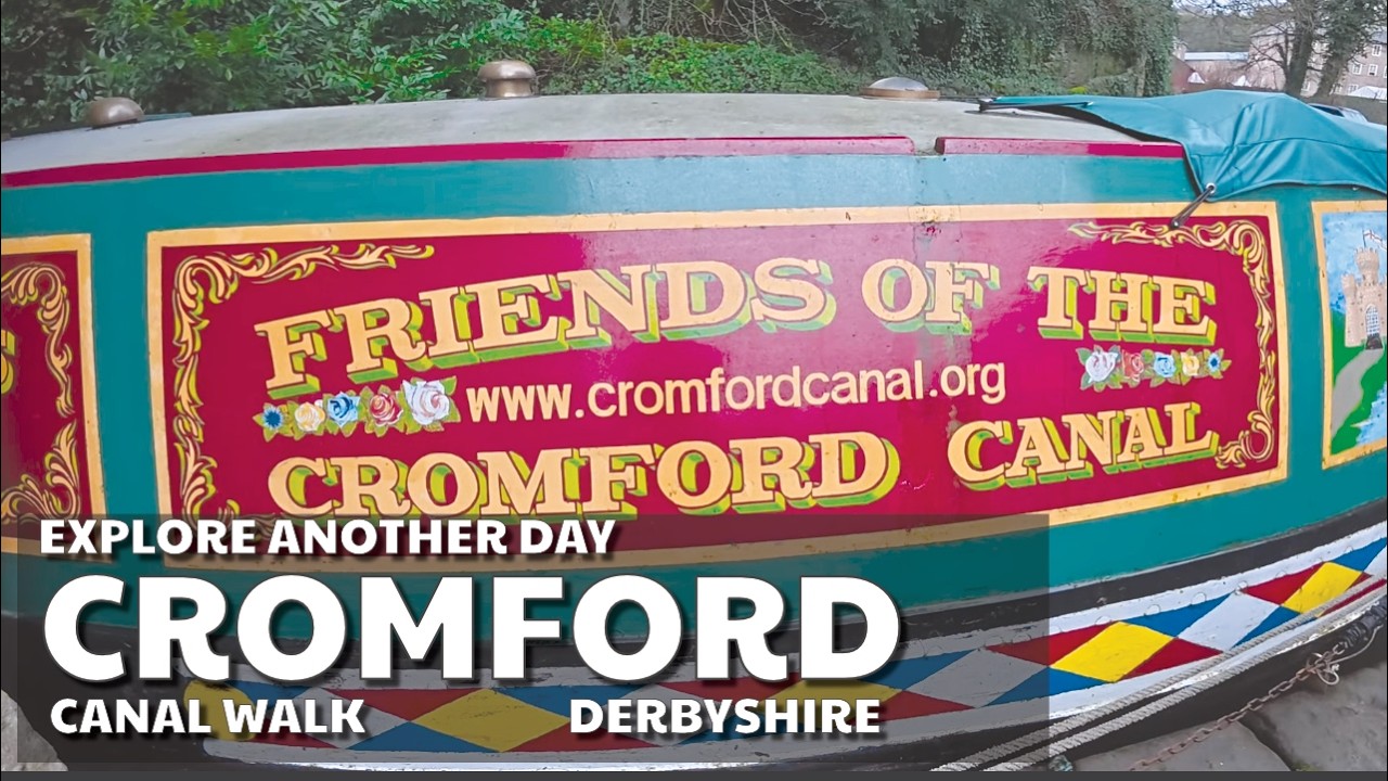 🛶 Relaxing Canal Walk - Cromford Wharf - Derbyshire #canals #narrowboat #derbyshire #walking