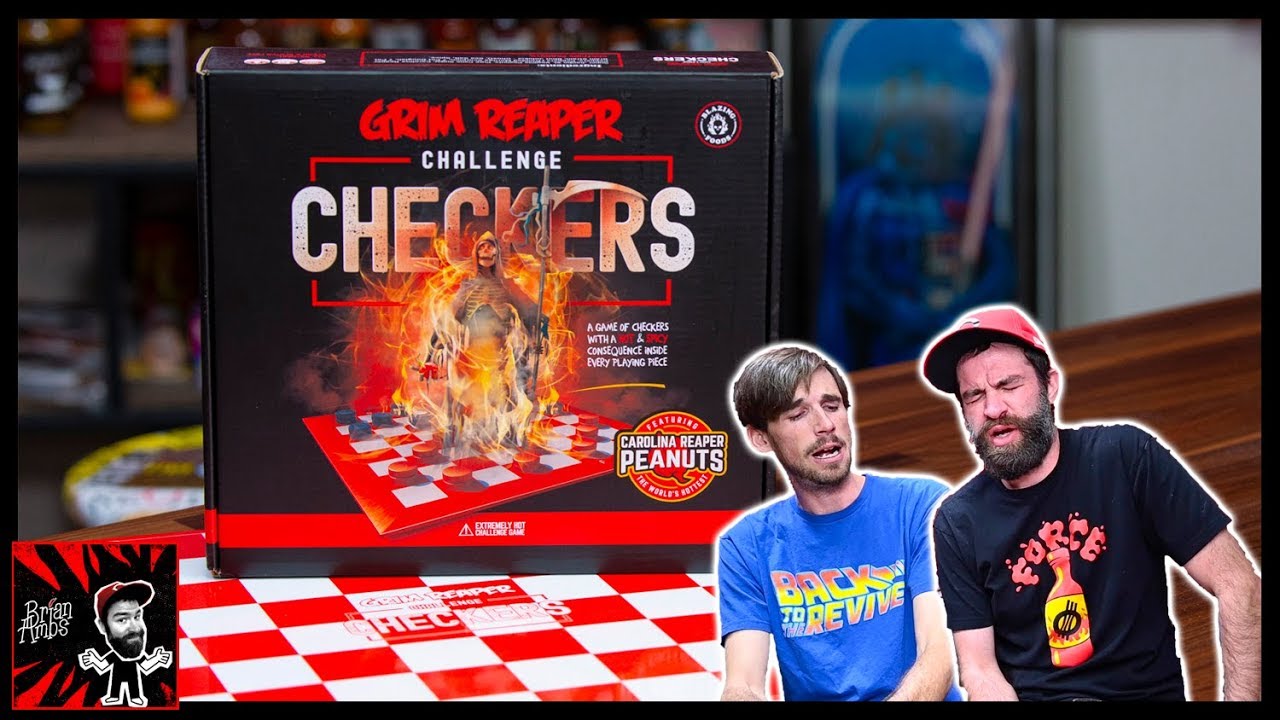 THE GRIM REAPER CHECKERS CHALLENGE! (INSANE)