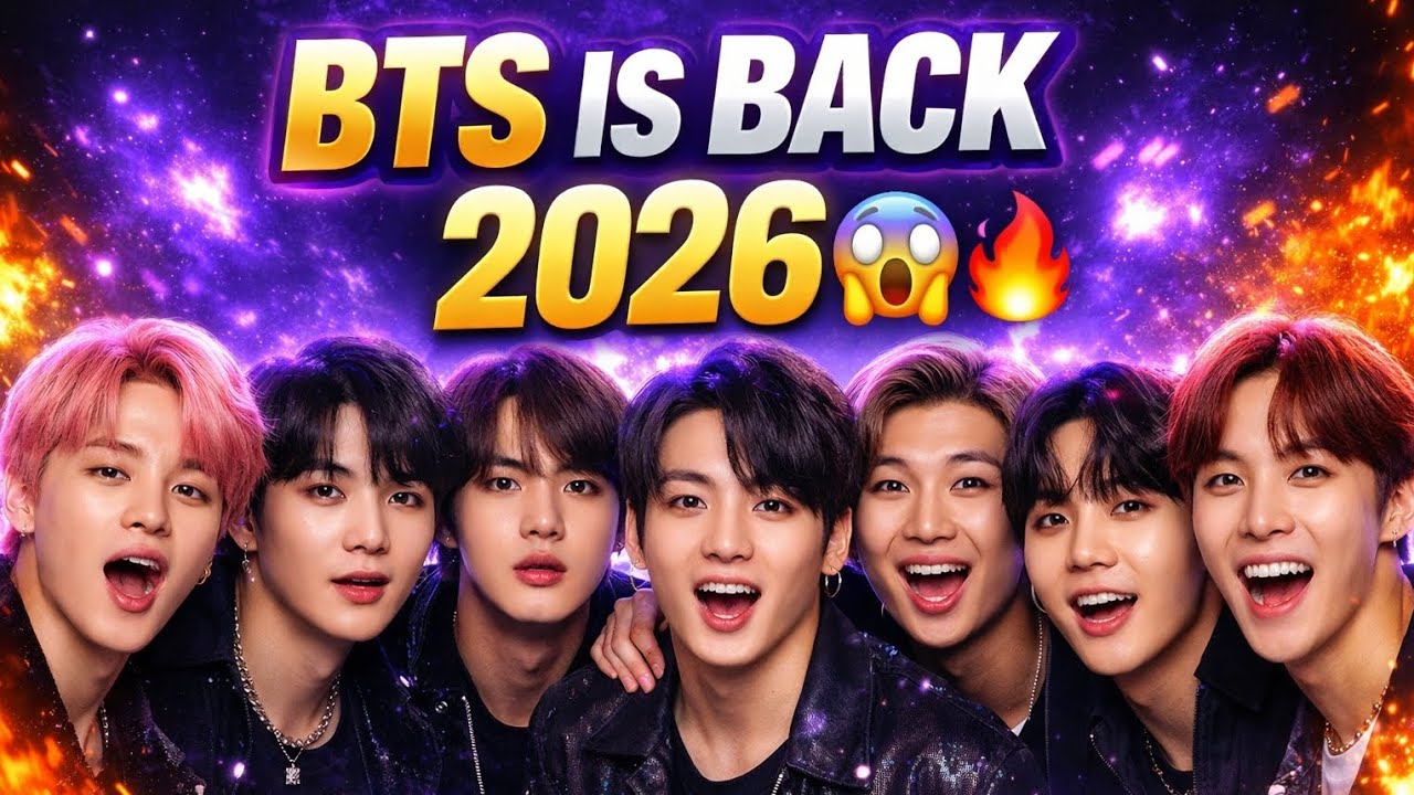 BTS IS COMING BACK IN 2026 💜🔥 FULL GROUP COMEBACK UPDATE!#bts2026#btscomeback#ot7#btsot7forever#kpop