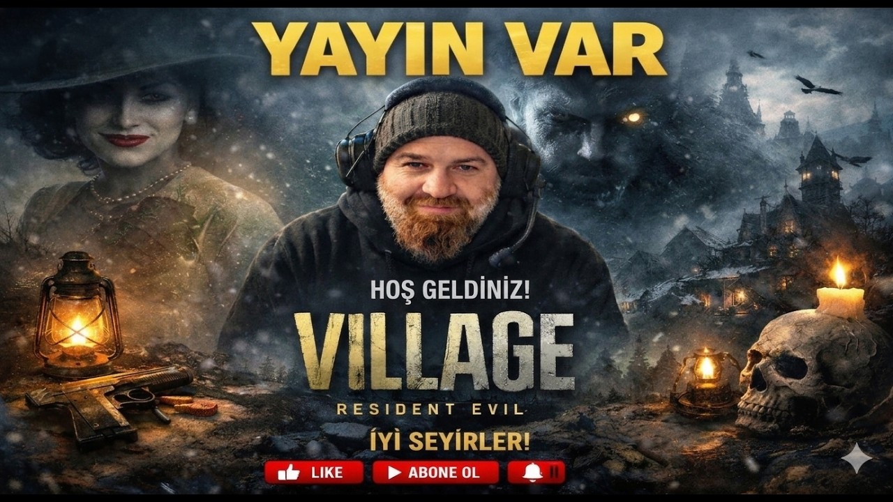 🔴 Resident Evil Village - Küf ile Rose