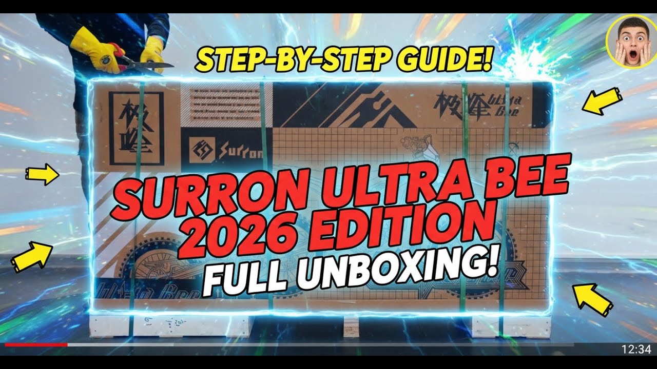Surron Ultra Bee Full Unboxing & Assembly Tutorial | Step-by-Step Guide