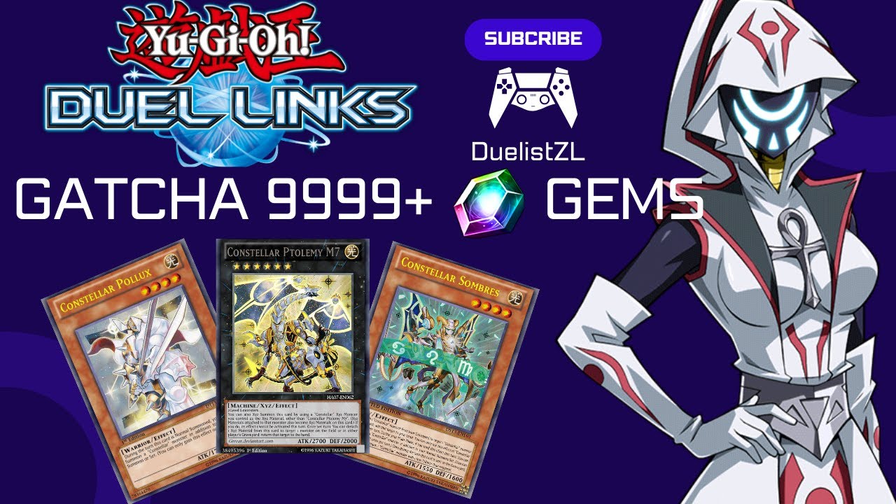 (Build Deck) 9999+ gems untuk membuat deck Constellar Deck. Cukup kah??[Yu-Gi-Oh! Duel Links]