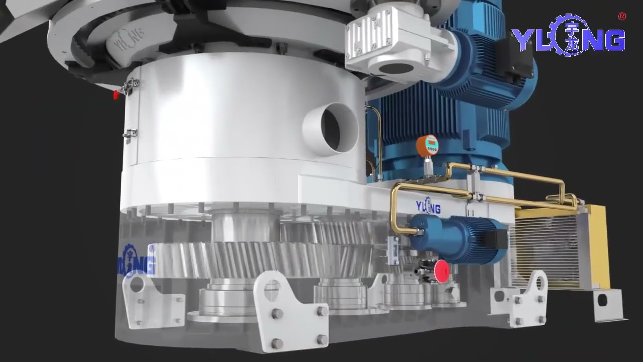 XGJ 560 pellet machine YULONG Animation show
