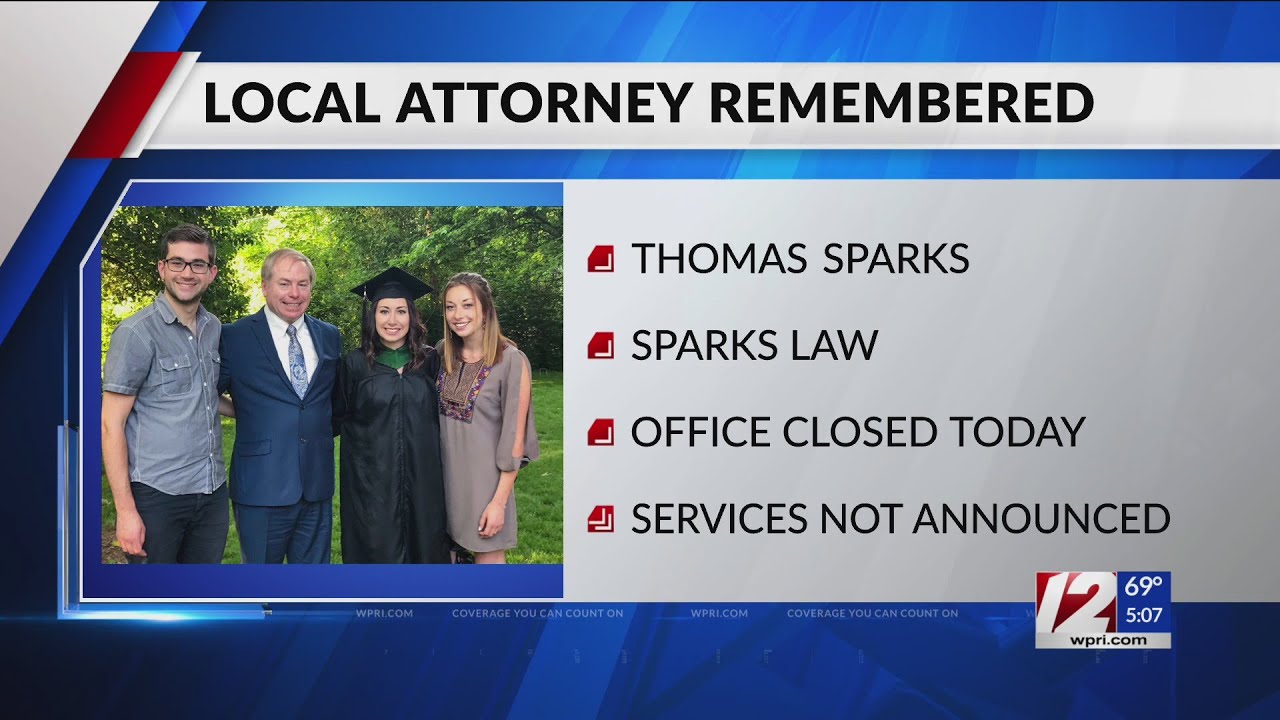 RI personal injury attorney Tom Sparks dies