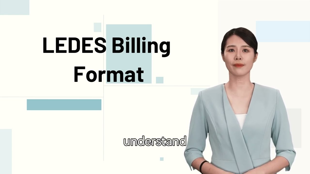 Guide to LEDES Billing Format