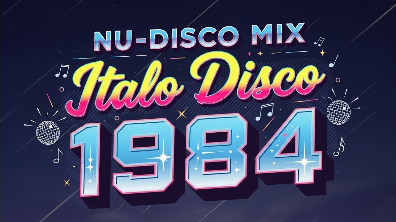 Italo Disco 1984 🔥 Nu-Disco Revival Mix (Retro Night Drive)