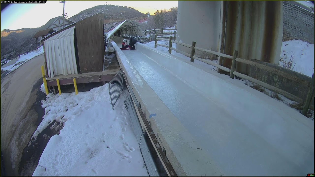 Utah Olympic Park USLA Western Luge Livestream 1/15/2025
