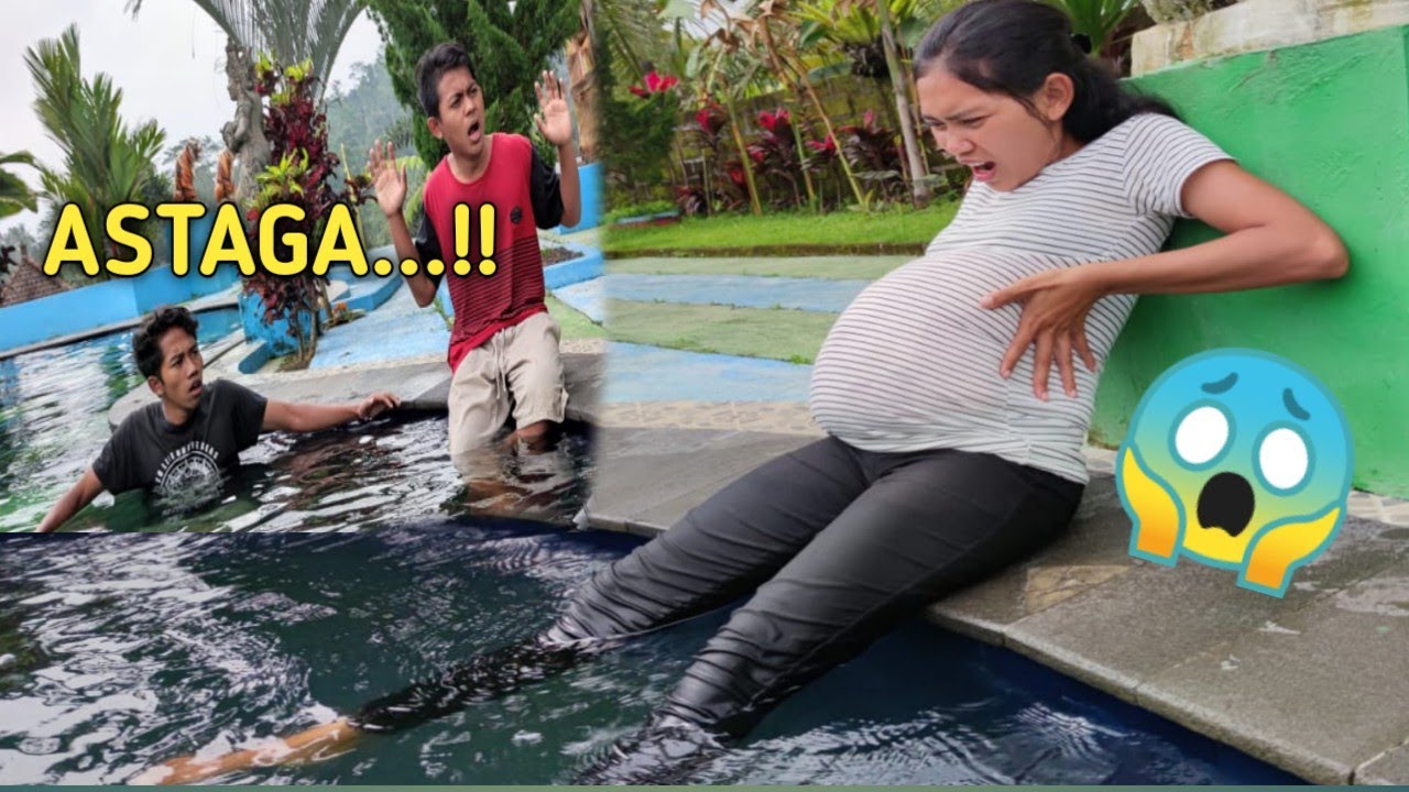 ASTAGA!! IBU HAMIL MELAHIRKAN DIKOLAM RENANG! | Drama Parodi | Mikael TubeHD