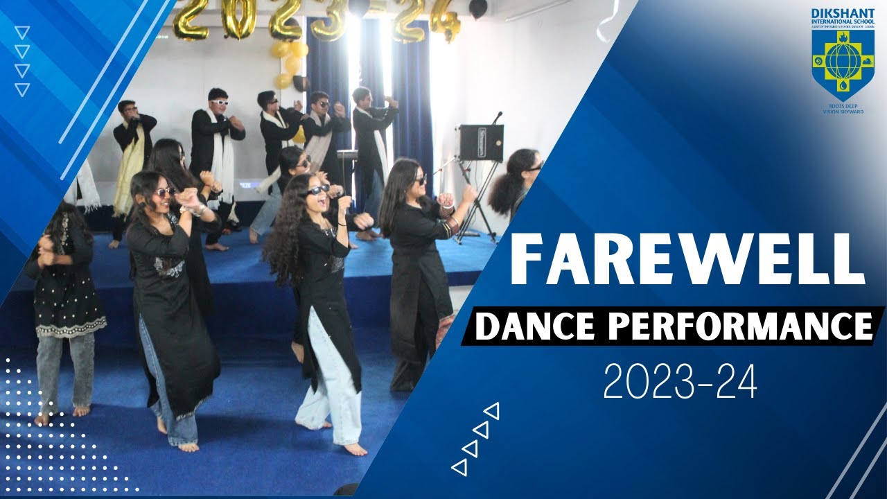 Farewell Dance | Batch of 2024 | Dikshant International School, Haldwani #SchoolDays