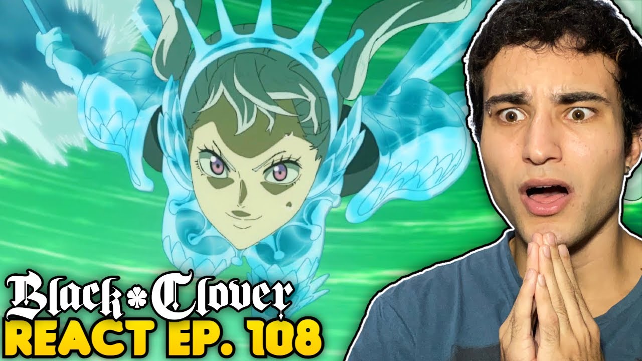 NOELLE COM ARMADURA DE VALQUÍRIA - React Black Clover EP. 108